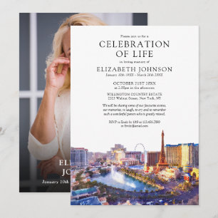 Las Vegas Celebration Of Life-Funerair Foto Kaart