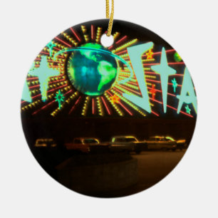 Las Vegas Circa 1959 Stardust Hotel Neon Sign Keramisch Ornament