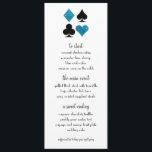 Las Vegas Destiny Blue Parties scintillant menu Ma<br><div class="desc">Idéal pour une soirée romantique à Las Vegas,  les menus du dîner aux parties scintillant bleu turquoise feront briller votre réception. N'oubliez pas de commander suffisamment pour chaque établissement !</div>