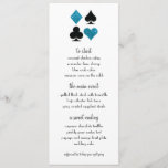 Las Vegas Destiny Blue Parties scintillant menu Ma<br><div class="desc">Idéal pour une soirée romantique à Las Vegas,  les menus du dîner aux parties scintillant bleu turquoise feront briller votre réception. N'oubliez pas de commander suffisamment pour chaque établissement !</div>