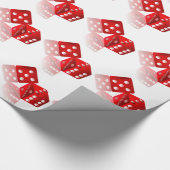 Las Vegas Dice Cadeaupapier (Hoek)