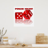 Las Vegas Dice Poster (Keuken)