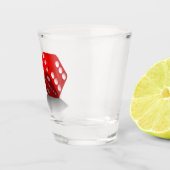 Las Vegas Dice Shot Glas (Rechts)