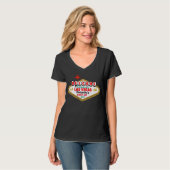 Las Vegas Dirty Birthday Party Custom Matching T-S T-shirt (Voorkant volledig)