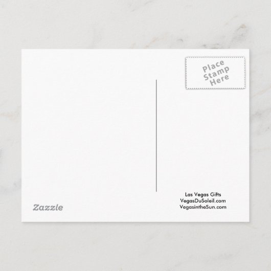 Las Vegas ENREGISTRER LA DATE Carte postale (Dos)