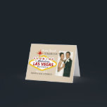 Las Vegas épousant des cartes photos de Merci<br><div class="desc">Veuillez le personnaliser avec votre photo de mariage ou customisez-le plus loin si vous devez changer la disposition,  police,  couleur de police,  taille de la police. Fait un grand souvenir pour votre famille,  amis et invités. Merci pour le visionnement.</div>