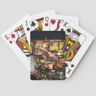 Las Vegas Evening Skyline Spelling Cards Pokerkaarten