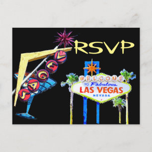 Las Vegas Faire-part de mariage RSVP