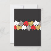 Las Vegas Feest Accommodatie Kaarten Casino Bruilo (Achterkant)