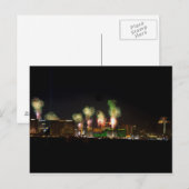 Las Vegas Fireworks Briefkaart (Voorkant / Achterkant)