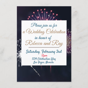 Las Vegas Fireworks Wedding Celebration high def. Kaart
