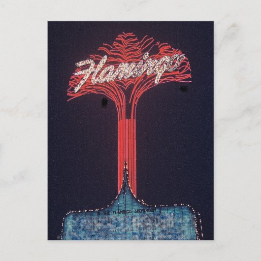 Las Vegas Flamingo Hotel Briefkaart (Voorkant)