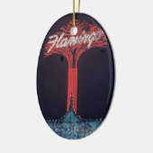 Las Vegas Flamingo Hotel Keramisch Ornament (Links)