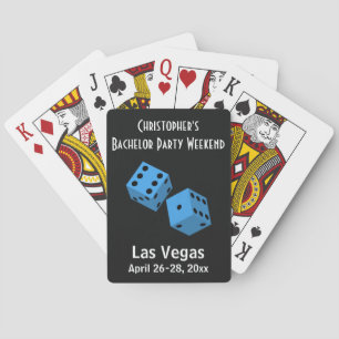 Las Vegas Gambling Bachelor Party Trip Favor Pokerkaarten