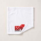 Las Vegas Gambling Craps Dice Bad Handdoek (Wasdoekje)
