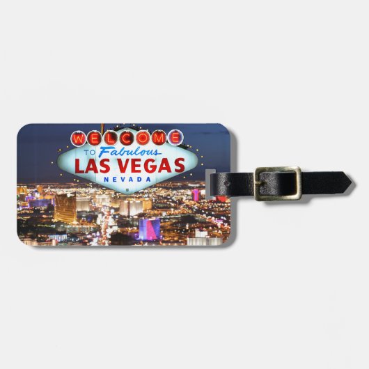 Las Vegas Gifts Bagagelabel (Voorkant horizontaal)