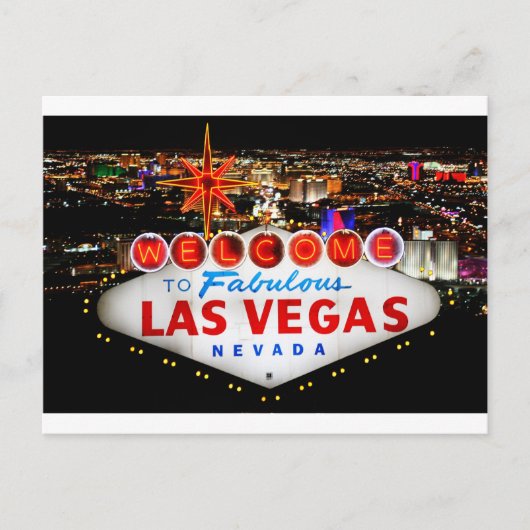 Las Vegas Gifts Briefkaart (Voorkant)