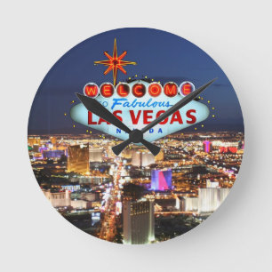 Las Vegas Gifts Ronde Klok
