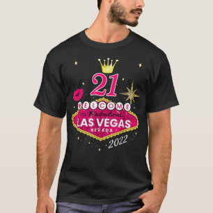 Las Vegas Girls Trip Shirten 2022, Vegas 21st Birt T-shirt