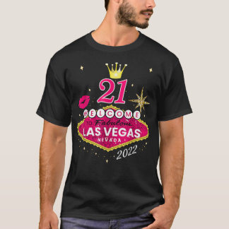 Las Vegas Girls Trip Shirten 2022, Vegas 21st Birt T-shirt
