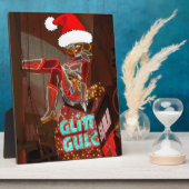 Las Vegas Glitter Gulch Kerstmis Fotoplaat (Zijkant)