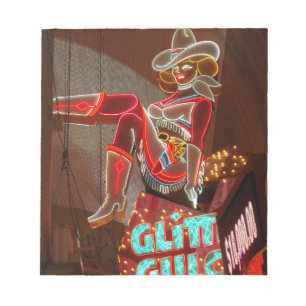 Las Vegas Glitter Gulch Notitieblok