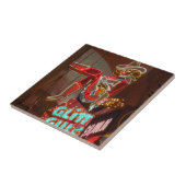 Las Vegas Glitter Gulch Tegeltje (Zijkant)