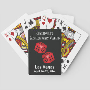 Las Vegas Gokken Vrijgezellenfeest Trip Favor Pokerkaarten