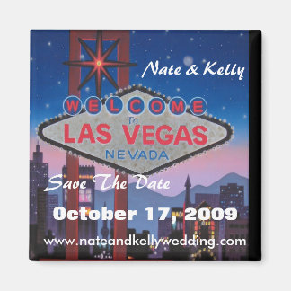 Las Vegas groot, Nate & Kelly, Save The Date, O... Magneet