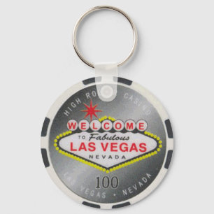 Las Vegas High Roller $100 poker Chip Sleutelhange Sleutelhanger