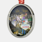 Las Vegas Holiday Ornament red bow (Links)