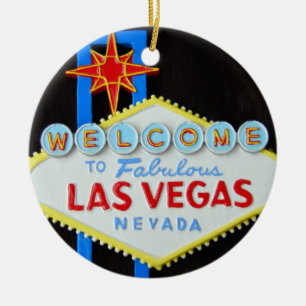 Las Vegas Holiday Season Keramisch Ornament