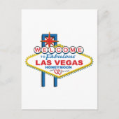Las Vegas Honeymoon Briefkaart (Voorkant)