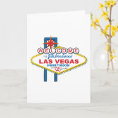 Las Vegas Honeymoon Kaart (Gele Bloem)