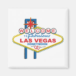 Las Vegas Honeymoon Magneet