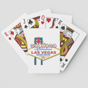 Las Vegas Honeymoon retro Speelkaarten