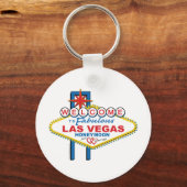 Las Vegas Honeymoon Sleutelhanger (Voorkant)