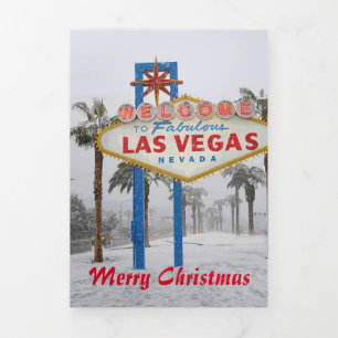 Las Vegas Hotel & Casino Trifold Kaart