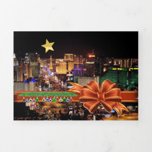 Las Vegas Hotel & Casino Trifold Letter Kaart