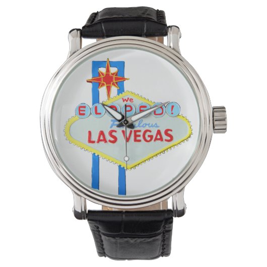 Las Vegas Huwelijk Horloge (Voorkant)