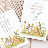 Las Vegas-huwelijk Kaart