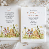 Las Vegas-huwelijk Kaart