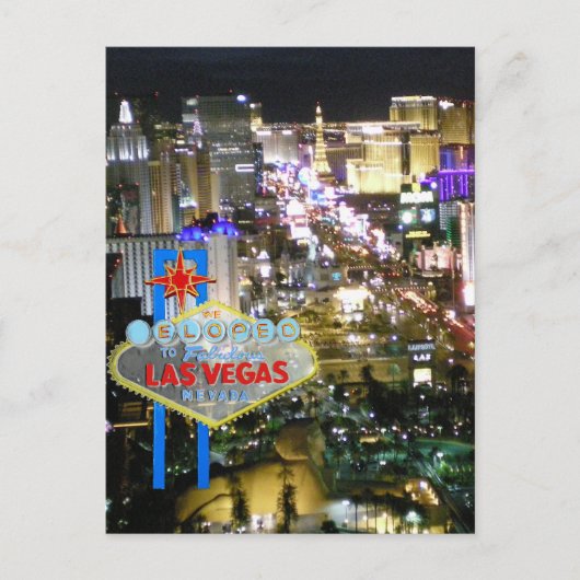 Las Vegas Huwelijk We Eloped Aankondigingskaart (Voorkant)