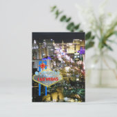 Las Vegas Huwelijk We Eloped Aankondigingskaart (Staand voorkant)