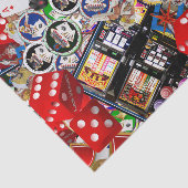 Las Vegas Icons - Gamblers Delight Tissue Paper Tissuepapier (Detail)