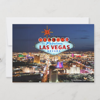 Las Vegas Invitation Kaart
