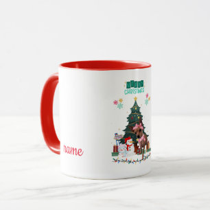 Las Vegas Joyeux Noël Chihuahua Mug