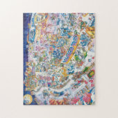 Las Vegas-kaart Legpuzzel (Verticaal)