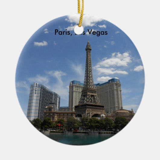 Las Vegas Keramisch Ornament (Voorkant)