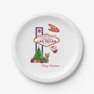 Las Vegas Kerst Papier Bord